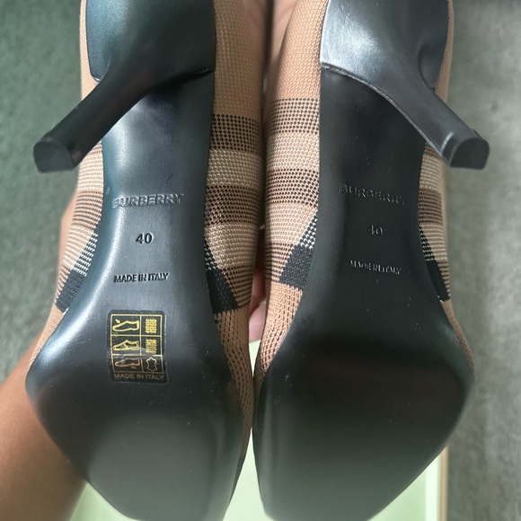 Burberry Vintage Check 105 Sock Boots - Picture 4 of 9